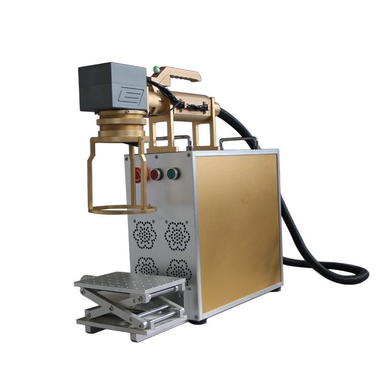 科泰激光20w/30w手持式激光打標機激光打碼機